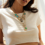 14K Gold Book Link Everett Chain - storrow