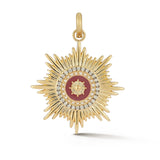 VICTORIAN INSPIRED MEDALLION PANTONE 12-1440 CHILI OIL