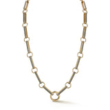 14K Gold Elongated Book Link 16" Diamond Ellis Chain
A Storrow classic, reimagined. This chain showcases elongated book links with a pave diamonds and a sleek rhodium finish that enhances every sparkle. Designed with a push center bail, it’s effortless to personalize with charms or pendants, making it the ultimate versatile chain for layering or everyday wear.