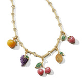 14k jewelry luxury fruit charm necklace