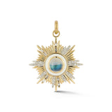 14K Everett & Victoria Medallion Necklace