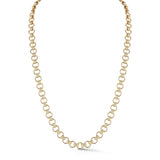 14K Gold Book Link Handmade Everett Chain - storrow