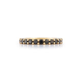 14K Gold Black Diamond Isabel Ring