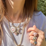 14K Gold Book Link Everett Chain - storrow