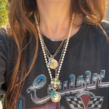 14K Gold & Gemstone Initial J Ella Charm - storrow