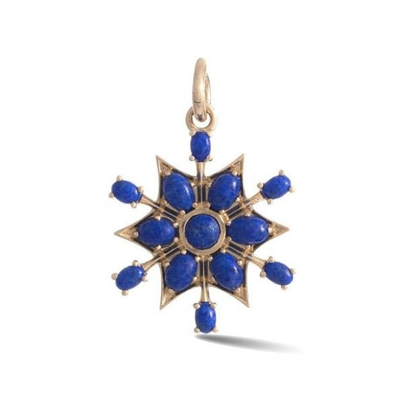 14K Gold & Lapis Lazuli Sadie Charm - storrow