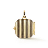 14K Gold Pearl & Diamond Lorelei Locket - storrow