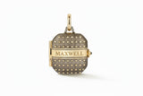 14K Gold Star Ledger Locket - storrow