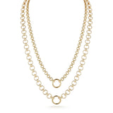 14K Gold Book Link Small Everett Chain - storrow