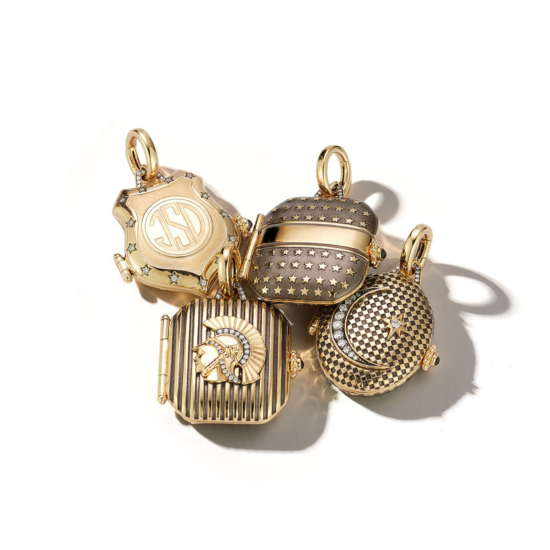 14K Gold Star Ledger Locket – storrow