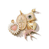 14K Yellow & White Gold Anna Heart Charm - storrow