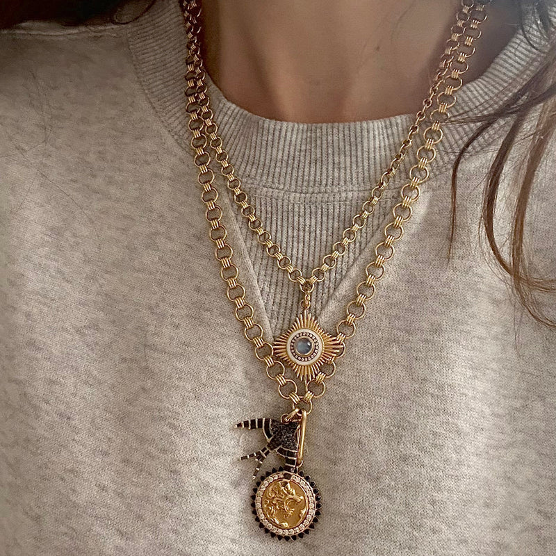 14K Gold Book Link Small Everett Chain – storrow