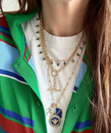 14K Gold Small Everett Toggle Chain Necklace - storrow