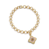 14K Mini Vivienne & Everett Chain Bracelet