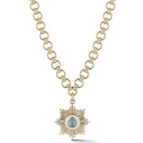14K Everett & Victoria Medallion Necklace