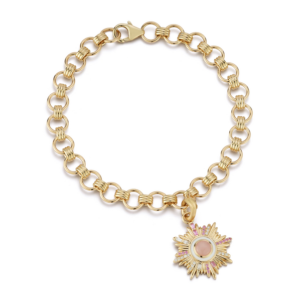 14K Mini Victoria & Everett Chain Bracelet