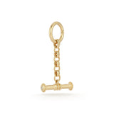 14K Gold Book Link Diamond Toggle Small - storrow