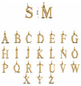 14K Gold & Diamond Celeste Initial M Charm - storrow