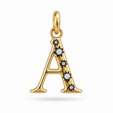 14K Gold & Diamond Celeste Initial Charms - storrow