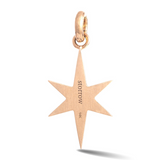 14K Gold Diamond Large Stella Charm - storrow