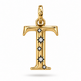 14K Gold & Diamond Celeste Initial Charms - storrow
