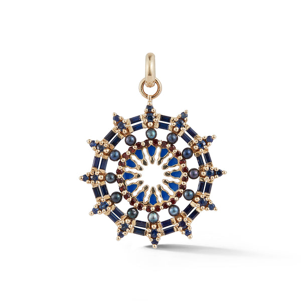 14K Gold & Gemstone Victoria Charm - storrow