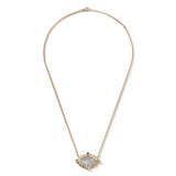 14K/18K Gold Moonstone & Diamond Nora Necklace