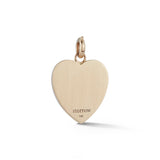 14K Gold & Black Onyx Anna Heart Charm - storrow