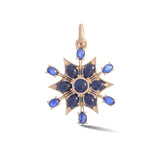 14K Gold & Blue Sapphire Sadie Charm - storrow