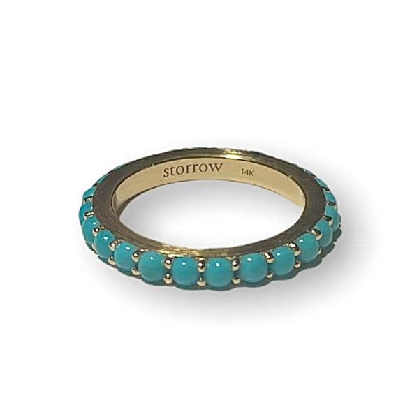 14K Gold Turquoise Isabel Ring