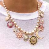 14K Gold & Pink Opal Sadie Charm - storrow