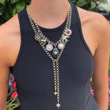 14K Gold Book Link Handmade 16" Everett Chain - storrow
