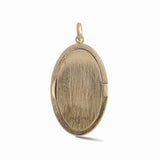 14K Gold Gemstone & Blue Enamel Lillian Locket - storrow