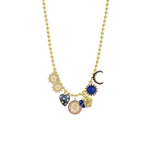 Custom Charm Combination Necklace - Prices from 19100.00 to 19199.00