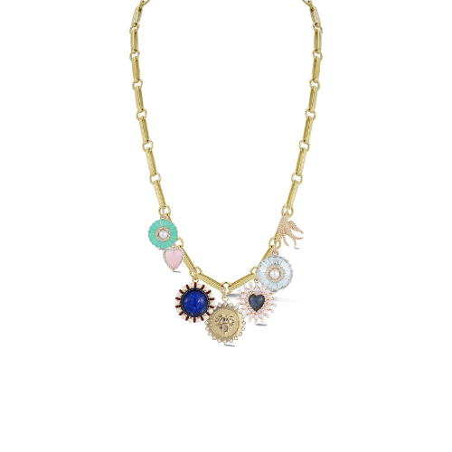 Custom Charm Combination Necklace - Prices from 19400.00 to 19499.00